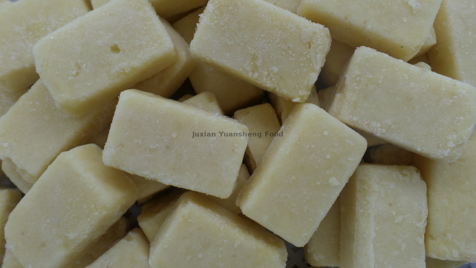 Granul&eacute;s de pur&eacute;e d'ail surgel&eacute;s 100 % frais